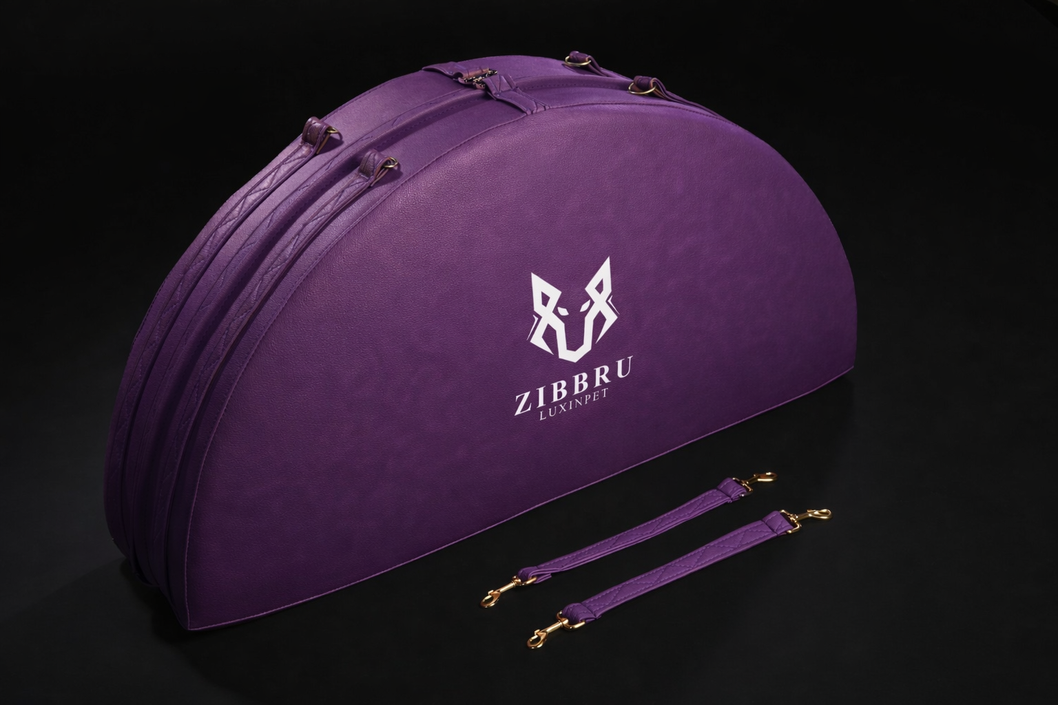 ZIBBRU FORM™  Orthopedic Pet Furniture Bed - Purple