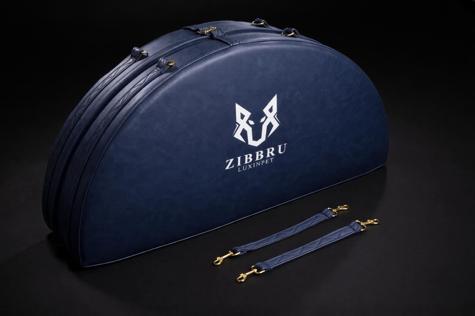 ZIBBRU FORM™  Orthopedic Pet Furniture Bed - Navy Blue