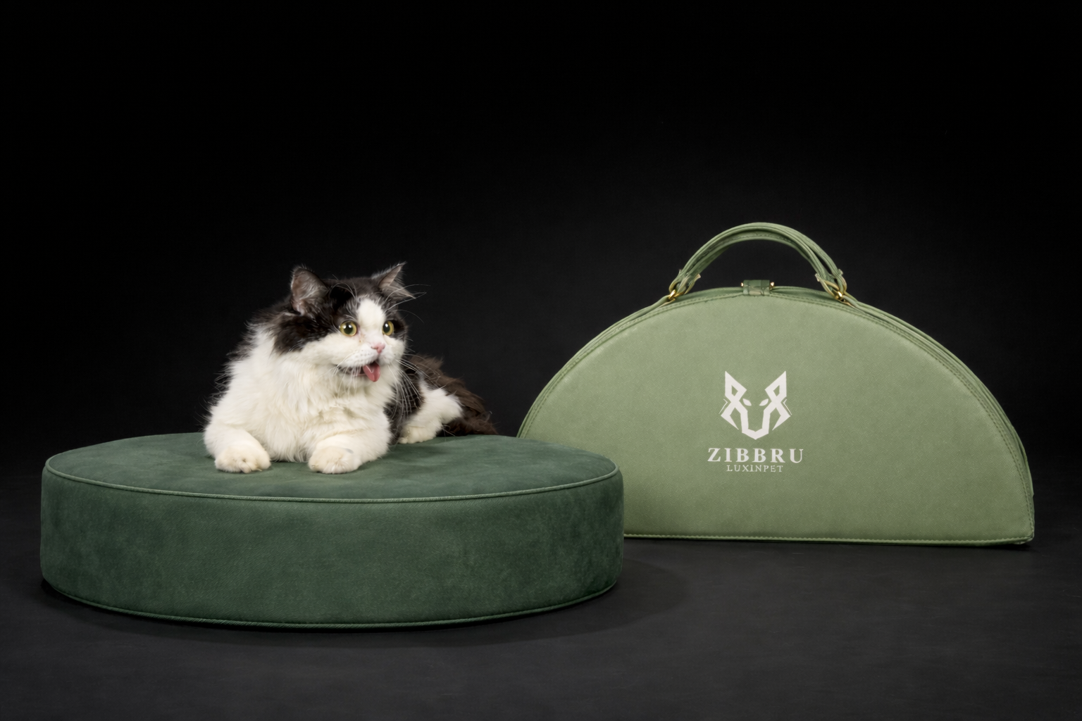 ZIBBRU FORM™  Orthopedic Pet Furniture Bed - Sage