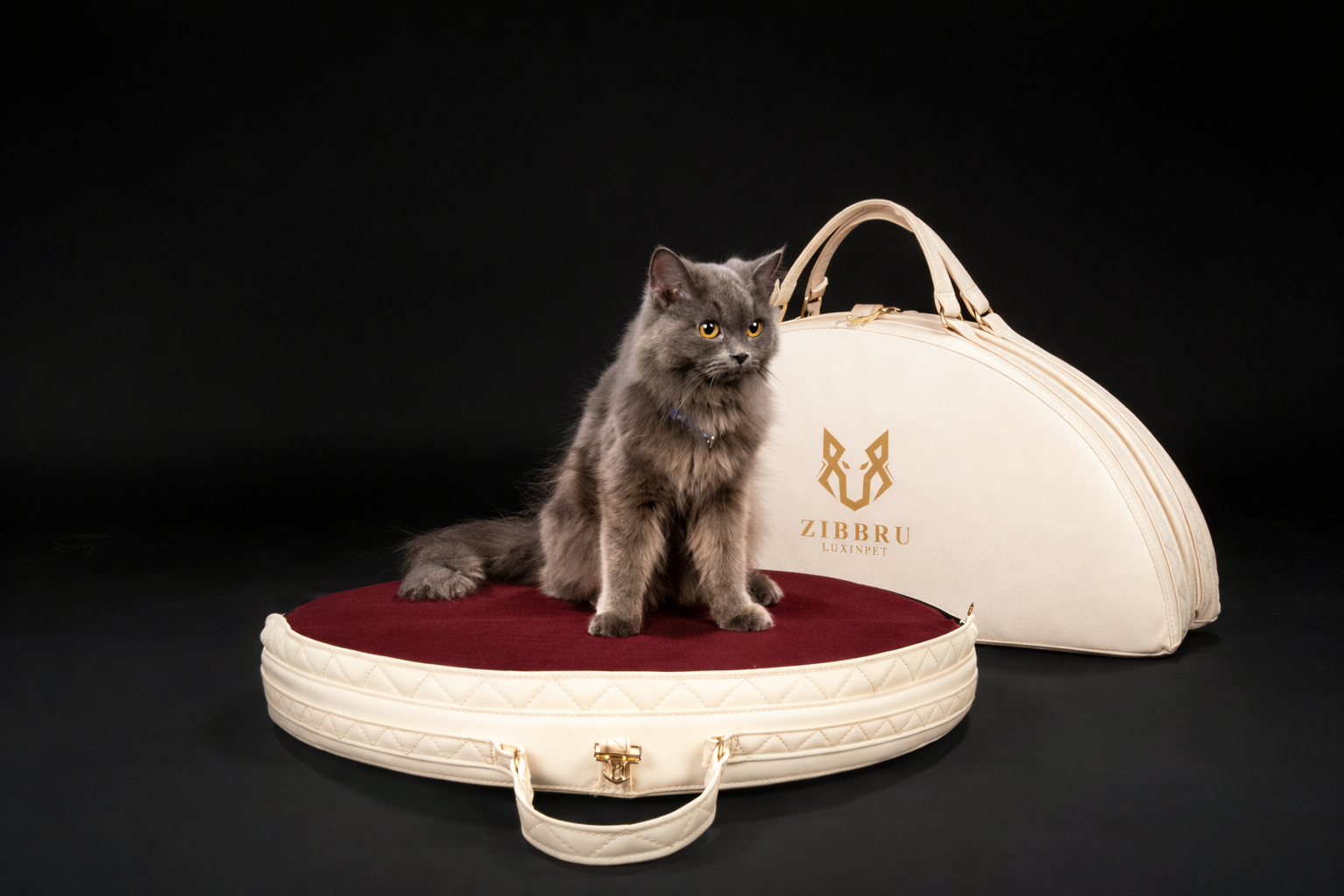 ZIBBRU FORM™  Orthopedic Pet Furniture Bed - White